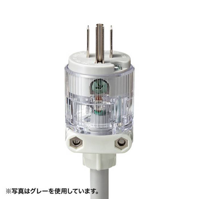 【沖縄・離島配送不可】【代引不可】電源タップ 医療施設 病室で安心して使える医用ホスピタルグレードプラグ採用のマグネット付き抜け止め電源タップ 3P 6個口 レッド 5m サンワサプライ TAP-HPM6-5R