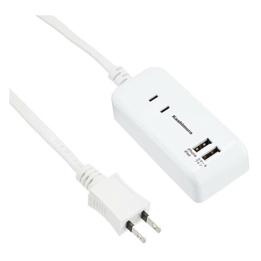 【即日出荷】国内・海外兼用 電源タップ Aタイプ 2.1A 1m 2口のACコンセントとUSB2ポートで最大4製品の使用が可能 旅行グッズ トラベルグッズ カシムラ NTI-174 【即日出荷】国内・海外兼用 電源タップ Aタイプ 2.1A 1m 2口のACコンセントとUSB2ポートで最大4製品の使用が可能 旅行グッズ トラベルグッズ カシムラ NTI-174