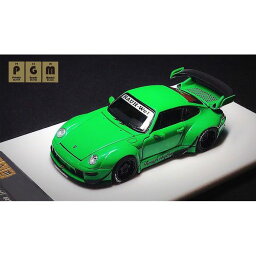 完成品 模型 ダイキャストモデル PGM 1/64 RWB 993 グリーン 世界限定999台 Private goods model ポルシェ ティーケーカンパニー PGM-640303