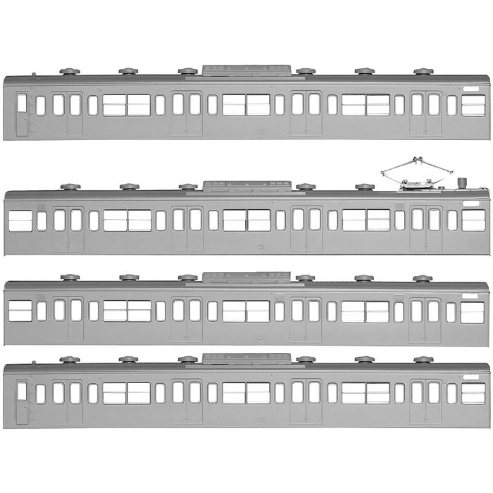Nゲージ エコノミーキット 国鉄 JR 103系 低運・非ユニット窓・冷改車 基本4両編成 ボディキットA 鉄道..