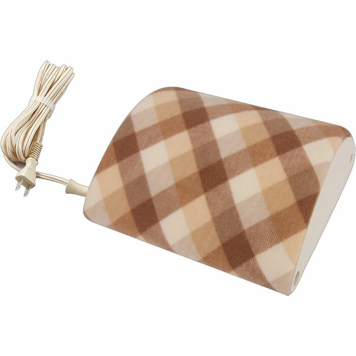 【即日出荷】電気あんか 山形あんか ブラウンチェック 抗菌防臭 広電 VWY602H-BG