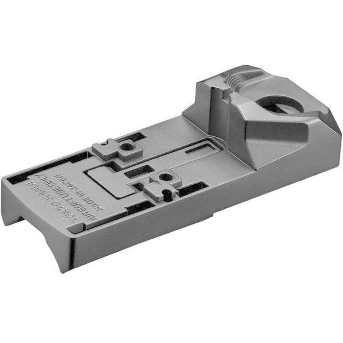 SEARCH WORD：エアガン エアソフトガン air gun 銃 ホビー HOBBY 趣味商品概要：次世代電動ガンのMP5シリーズに対応。別売のマイクロプロサイトが装着可能になる専用マウントです。商品仕様：■メーカー：東京マルイ■JAN...