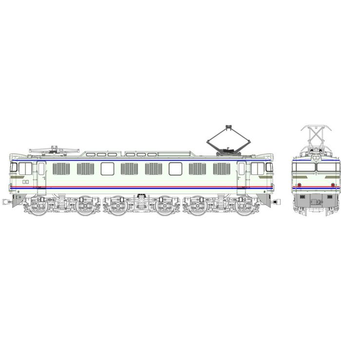 【沖縄・離島配送不可】HOゲージ 国鉄 EF60 第2次量産型 やすらぎ色 鉄道模型 電気機関車 ドーファン TW-EF60-F010A