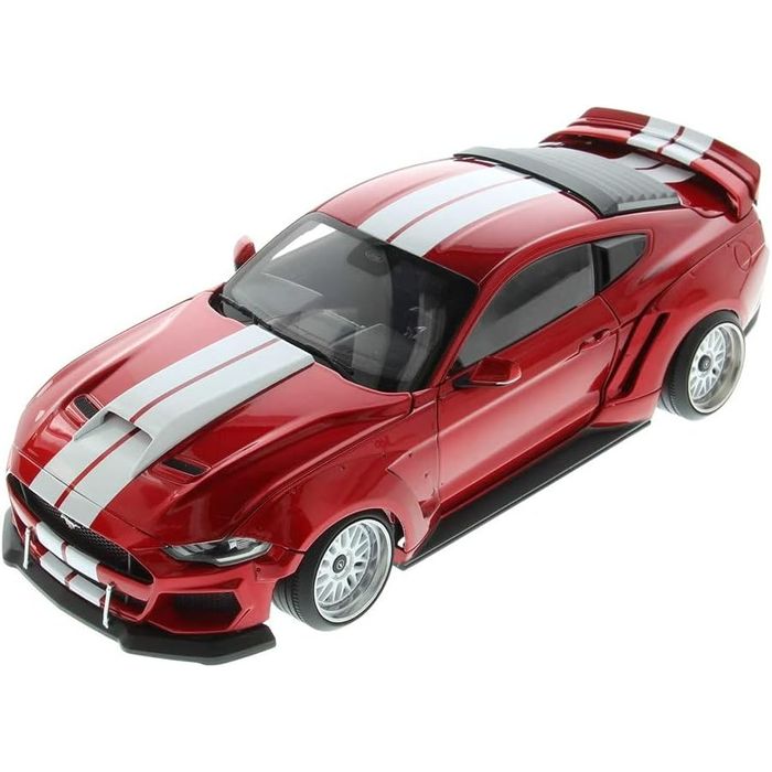 DIECAST MASTERS ダイキャストマスター 1/18 マスタング 19 ワイドボティキット LHD 完成品 ミニカー 国際貿易 61007