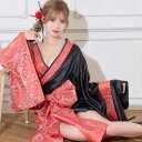 着物ドレス コスプレ 衣装セット可愛い和風ドレス ハロウィン イベント用コスチューム 浴衣 ワンピース風 着物ドレス 女性用 浴衣ドレス 祭り 和風 ダンス 衣装 着物ドレス 発表会 ステージ用アイドル風コスチュームラベンダー