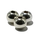 中空ビーズSV 10mm 1個、4個 tady&king ビーズ パーツ アクセサリー シルバー925 ビーズ ネックレス メンズ 銀 穴 ホール ハンドメイド...
