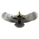 大イーグルSV頭金 目パヴェダイヤ Lolo by TADY ロロバイタディ シルバー925 ペンダントトップ ネックレス メンズ eagle K18 TOP 18k 鷲 鷹 翼 羽 インディアンジュエリー ネイティブ ブランド tady&king シルバーアクセサリーレジスト原宿 dress-r(4)