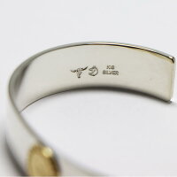 tady&kingタディアンドキングgoro'sゴローズ魂継承平打ちバングルGPイーグルtkb-046シルバー925バングルブレスレットレディースシンプル腕輪ネイティブシルバーアクセサリーレジスト原宿dress-r