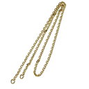 全金チェーン細角 60cm 45cm tady&king ネックレス メンズ 金 18金 ネックレス メンズ K18 ゴールド チェーン ネックレス 18k ネ...