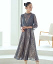 【50%OFFバーゲン価格】パーティードレス ワンピース お呼ばれドレス 春夏 秋 ドレス 二次会 上品 きれいめ 50代 40代 30代 セレモニーフォーマル...