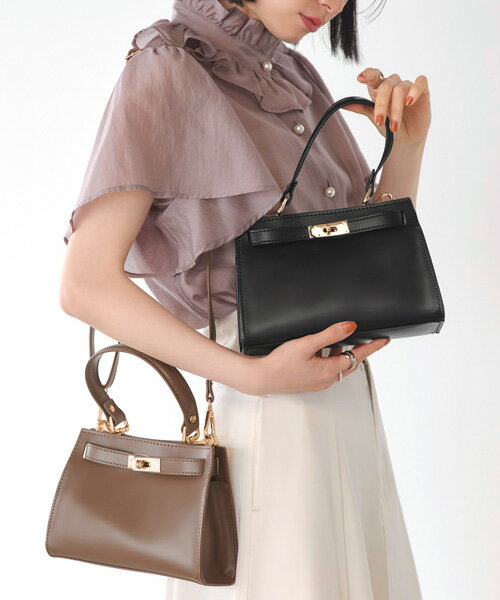 レディース 鞄 かばん カバン ショルダーバッグ ハンドバッグ きれいめ 上品 オフィスカジュアル 通勤 大人カジュアル ママコーデ 謝恩会 卒業式 ミセス 女性 50代 40代 30代 シンプル マチあり 小さめ コンパクト ベルト取り外し可 即日発送 プレゼント ギフト