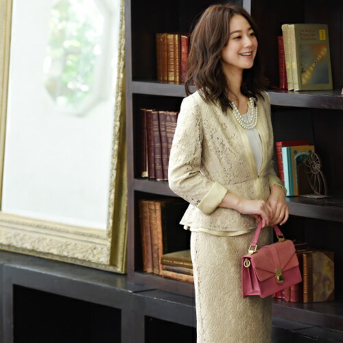 楽天市場】レース（スカートスーツ｜スーツ・セットアップ