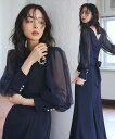 【期間限定★ポイント10倍】レディース パーティードレス 結婚式 ロングワンピース お呼ばれドレス ボレロ 2点セット キャミワンピ マーメイドスカート 上品 きれいめ 40代 30代 20代 ミセス セレモニー フォーマルドレス 披露宴 二次会 同窓会 長袖 シアー 即日発送 ギフト