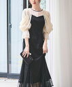 【ストレッチ】2025春新作 レディース パーティードレス 結婚式 ロングワンピース お呼ばれドレス シアートップス マーメイドスカート オフショル 上品 きれ...