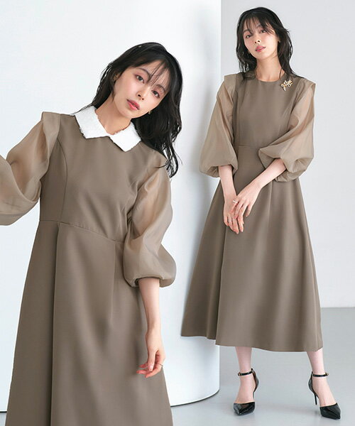 ＼楽天スーパーSALE★35％OFF／【2WAY/ストレッチ】レディース パーティードレス 結婚式 ワンピース オケージョンドレス お呼ばれドレス ママスーツ フォーマル セレモニー 七五三 卒業式 入学式 母親 大きいサイズ きれいめ 50代 40代 30代 ミセス 体型カバー 即日発送