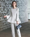 【バーゲン価格】【洗える/ストレッチ】レディース セットアップ ママスーツ パンツスーツ パンツドレス セレモニー フォーマル 七五三 卒園式 卒業式 ミセス ...