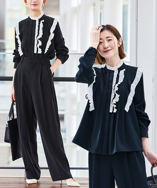 【ストレッチ】2026春新作 レディース セットアップ ママスーツ パンツスーツ セレモニースーツ 2点セット フォーマル ミセス 50代 40代 30代 卒業式 入学式 卒園式 七五三 お宮参り オフィスカジュアル 通勤 母親 服装 上品 大人可愛い 華やか 即日発送 プレゼント ギフト