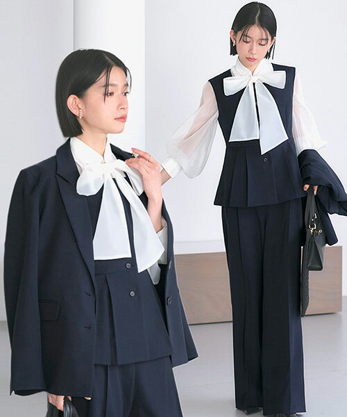2026春新作 レディース セットアップ ママスーツ パンツスーツ セレモニースーツ テーラードジャケット ジレ 3点セット フォーマル ミセス 50代 40代 30代 卒業式 入学式 卒園式 七五三 お宮参り オフィスカジュアル 通勤 母親 服装 上品 ストレッチ 即日発送 プレゼント