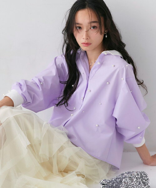 ＼라쿠텐 슈퍼 SALE15%OFF/[씻을 수 있는]레이디스 블라우스 긴소매 탑스 셔츠 크롭드 셔츠 오피스 캐주얼 비즈니스 슈트
