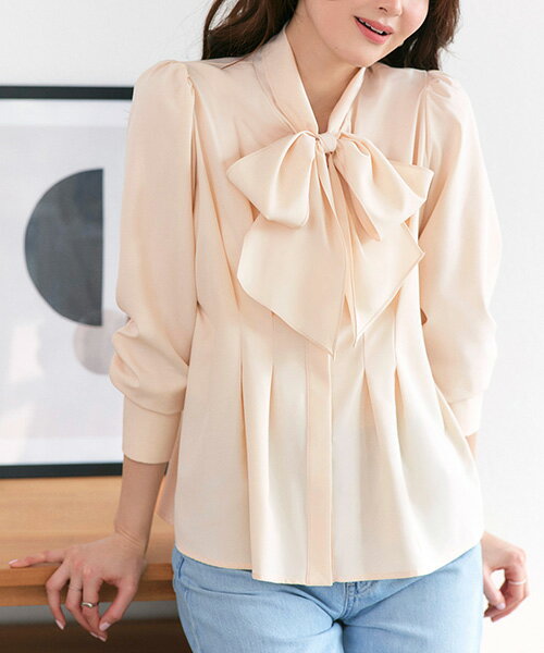 【洗える】2026春新作 レディース ブラウス ボウタイブラウス リボンブラウス 長袖 トップス シャツ オフィスカジュアル ビジネススーツ ママスーツ オケージョン きれいめ 上品 おしゃれ 華やか ミセス 50代 40代 30代 通勤 女性 服装 白シャツ 即日発送 プレゼント ギフト