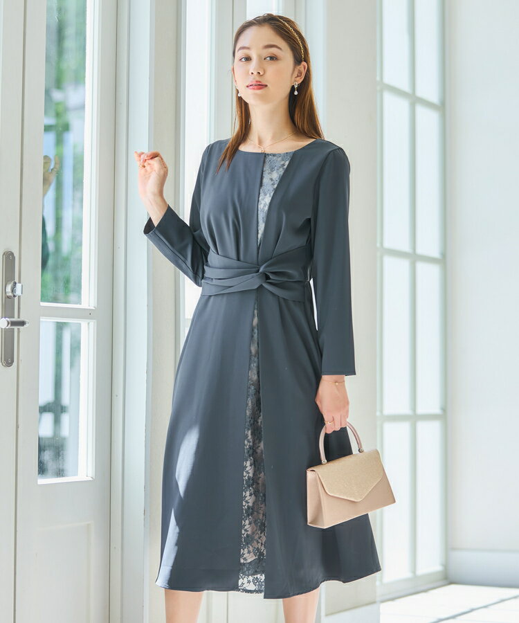 ELISABETTA FRANCHI ロング ワンピース ドレス グレー 長袖 楽天市場】ワンピース 長袖(カラーグレー)(ドレス