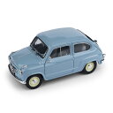 BRUMM/ブルム フィアット 600 1Aシリーズ 1955 アッシュブルー