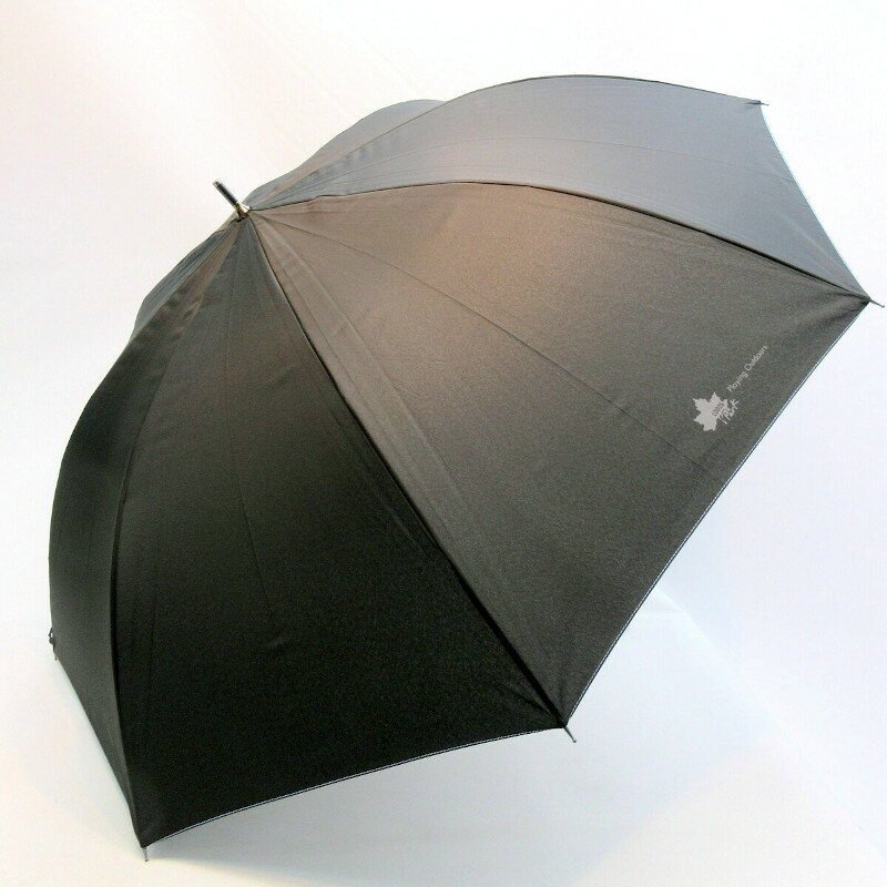 【雨傘】【紳士用】【長傘】大判サイズLOGOS PARKロゴワンポイント入りカラーステッチジャンプ傘