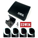 【全4色】EDWIN エドウイン カラーステッチ ボックス型 コインケース 小銭入れ 再生皮革(4)