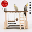 【最終日★ポイント10倍!マラソンセール】インコ 遊び場 バード アスレチック 玩具 スタンド 止まり木 はしご 食器 水器 鳥 巣 カゴ 遊園地 秋千 ラダー ベル 鳥の巣 鳥栖 オウムブランコ 鳥グッズ セキセイインコ 文鳥 アスレチック 玩具 スタンド 止まり木 原木