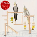 【10%OFF★ス一パ-SALE】バードトイ インコ 遊び場 バード アスレチック 玩具 スタンド 止まり木 はしご 鳥栖 オウムブランコ 鳥グッズ セキセイインコ 文鳥 アスレチック 玩具 スタンド 止まり木 原木