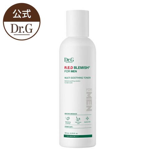 レッドブレミッシュフォーメンズマルチスージングトナー 200ml R.E.D BLEMISH FOR MEN MULTI SOOTHING TONER スキンケア 敏感肌 化粧水 メンズ ドクタージー 韓国コスメ