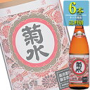 菊水酒造 白キャップ 普通酒 1.8L瓶 x 6本ケース販売 (清酒) (日本酒) (新潟)