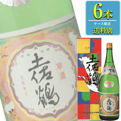 土佐鶴酒造 大吟醸 寧浦 1.8L瓶 x 6本ケース販売 (清酒) (日本酒) (高知)