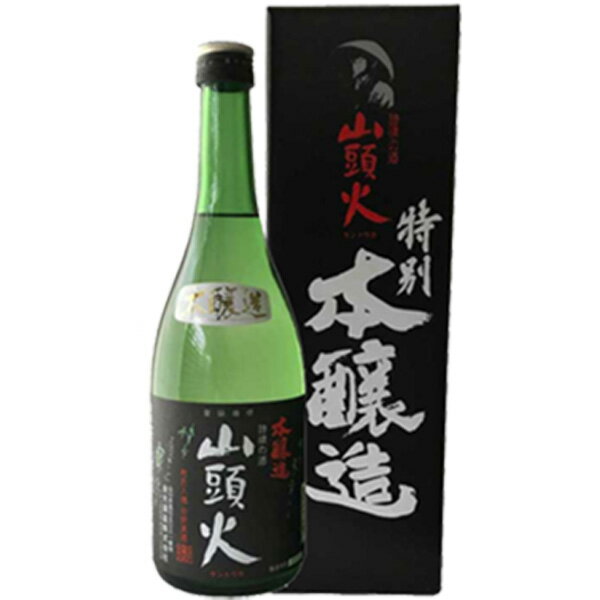 金光酒造 詩情の酒 山頭火 特別本醸造 720ml瓶 x 12本ケース販売 (清酒) (日本酒) (山口)