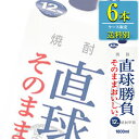 合同酒精 直球勝負 12% 1.8Lパック x 6本ケース販売 (甲類焼酎)