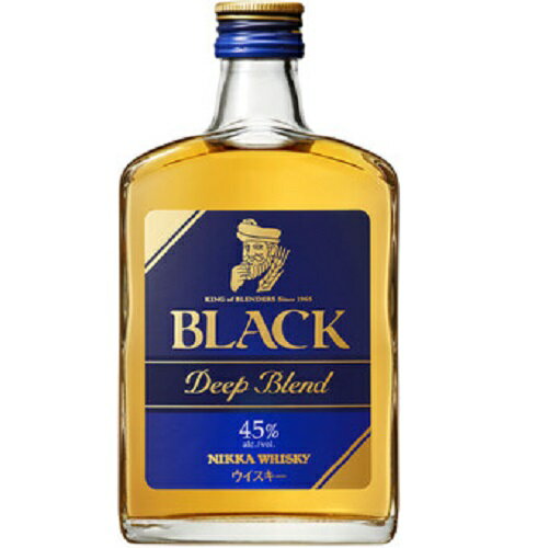 ブラックニッカ アサヒ ニッカ ブラックニッカ ディープブレンド 180ml瓶 x24本ケース販売(国産ウイスキー) (ブレンデッド)