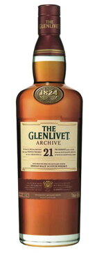 (箱付き) (正規品) ザ グレンリベット 21年 アーカイブ 700ml瓶 (スコッチウイスキー) (シングルモルト)