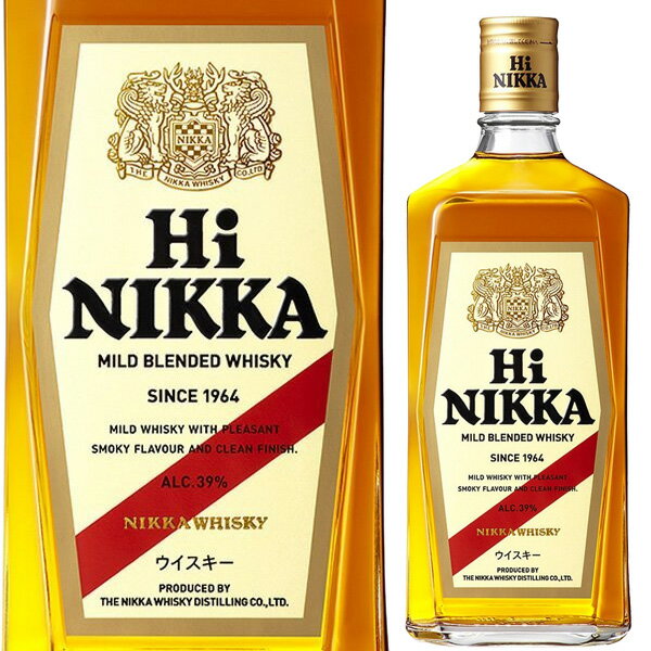 アサヒ ニッカ ハイニッカ 720ml瓶 x12本ケース販売(国産ウイスキー) (ブレンデッド)