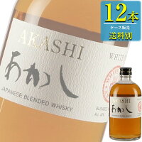 (2ケースセット販売) (地ウイスキー) あかし ホワイトオーク 500ml瓶 x 12本ケース販売 (江井ヶ嶋酒造) (国産ウイスキー) (ブレンデッド)