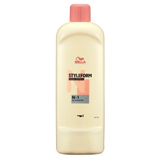 ウエラ スタイルフォーム ヘアコントロール N 普通毛用 1剤 400ml ウエラ スタイルフォーム ヘアコントロール N 普通毛用 1剤 400ml