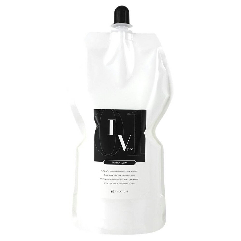 中央有機化学 レブプロ アシッドファイバーストレート 1剤 ハード 1000g(4.0)