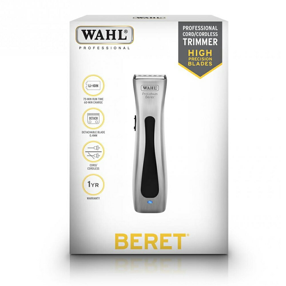 WAHL ベレ Beret コード・コードレス両用トリマー (08841-620)