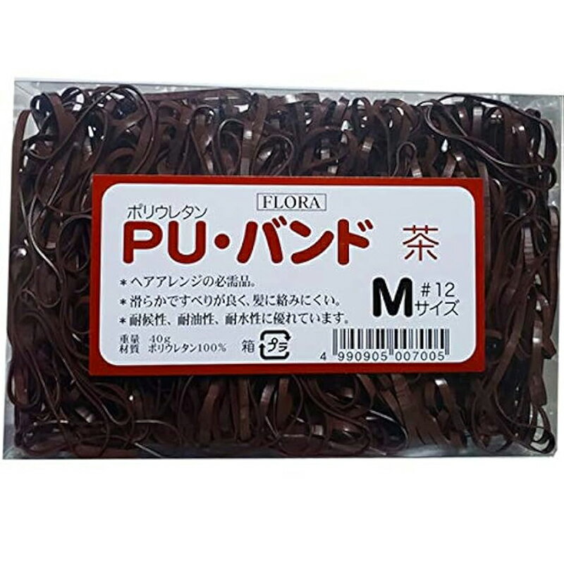 Rakuten - フローラ PUバンド 茶 M
