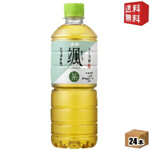 【送料無料】【600mlサイズ】アサヒ 颯 600mlペットボトル 24本入 そう 緑茶 お茶 ※北海道800円・東北400円の別途送料加算 2504