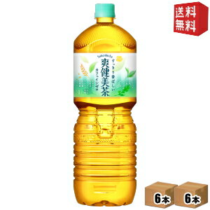 【送料無料】 コカ・コーラ 爽健美茶 2000mlペットボトル 12本 (6本×2ケース) コカコーラ 2L ※北海道800円・東北400円の別途送料加算 [39ショップ]のサムネイル