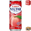 【送料無料】伊藤園 不二家 ネクターピーチ 250g缶 30本入 ※北海道800円・東北400円の別途送料加算