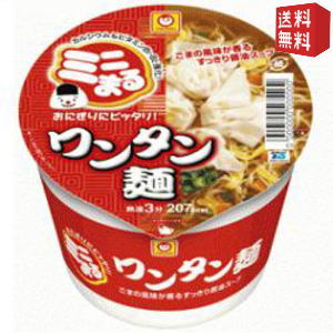 【送料無料】東洋水産 マルちゃん ミニまる 45gワンタン麺（ミニ） 12食入のサムネイル