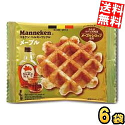 マネケン ベルギーワッフル メープルワッフル 6個入