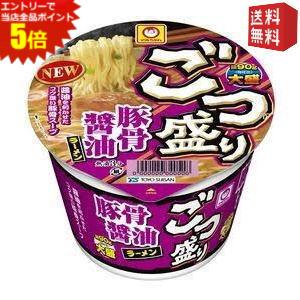 エントリーでポイント5倍★【送料無料】東洋水産 ごつ盛り 豚骨醤油ラーメン 12食入※北海道800円・東北400円の別途送料加算 [39ショップ]