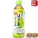 【送料無料】サンガリア あなたのはと麦ブレンド茶 500mlペットボトル 48本 (24本×2ケース) [はと麦茶ブレンド カフェインゼロ] ※北海道800円・東北400円の別途送料加算 [39ショップ]